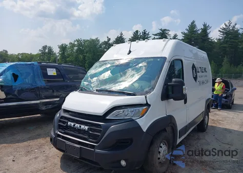 2023 Ram Promaster 2500 High Roof 136 Wb z USA, uszkodzony, nr VIN 3C6LRVCG9PE552016